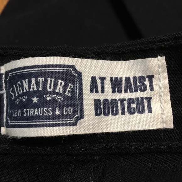 LEVI’S Signature At Waist, Boot Cut Jeans Sz 16S - Picture 6 of 7